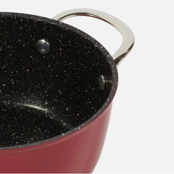 Curtis Stone 6-piece Dura-Pan+ Nesting Saucepan Set ( new with box)